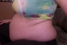 Fat Healthy Jiggly Belly
